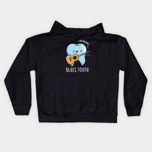 Blues Tooth Cute Dental Music Pun Kids Hoodie